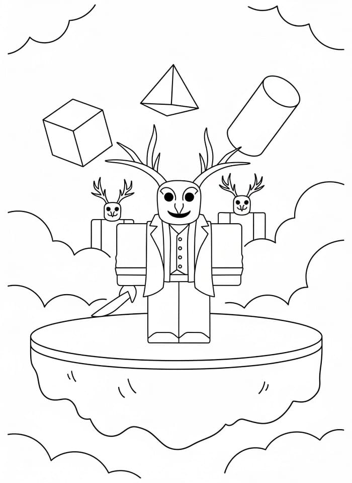 99 Notti nella Foresta (3) da colorare