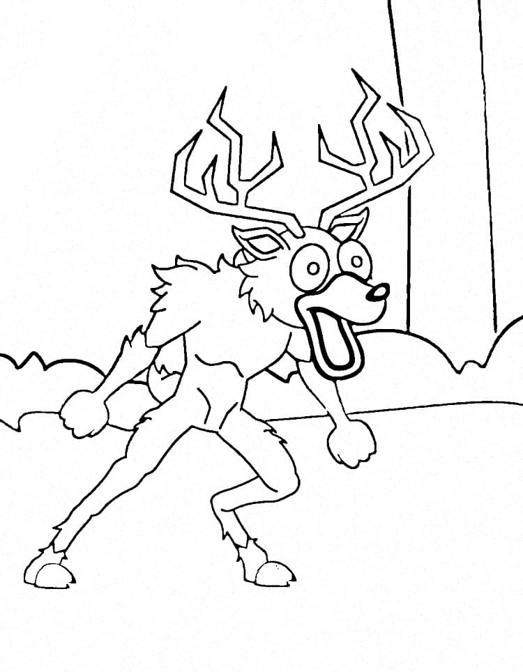 99 Notti nella Foresta (38) da colorare