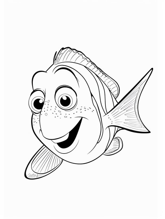 Alla ricerca di Nemo per Bimbi da colorare