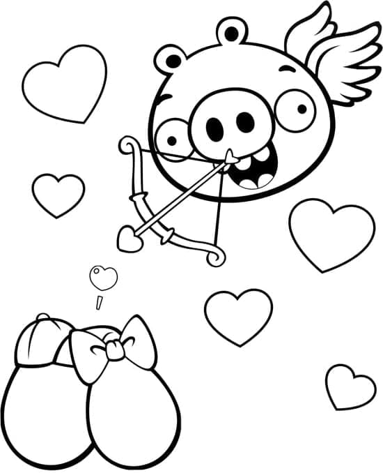 Angry Birds Gratuiti da colorare