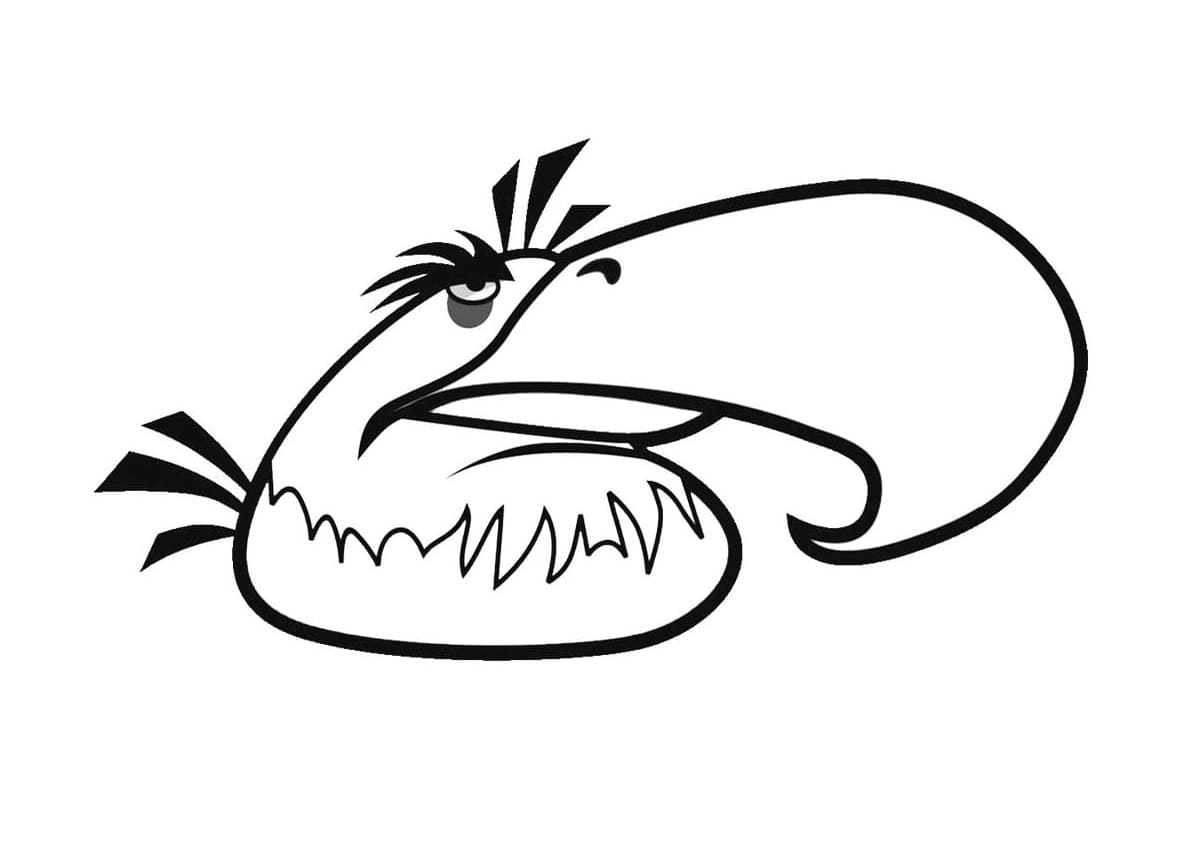 Aquila Potente Angry Birds da colorare