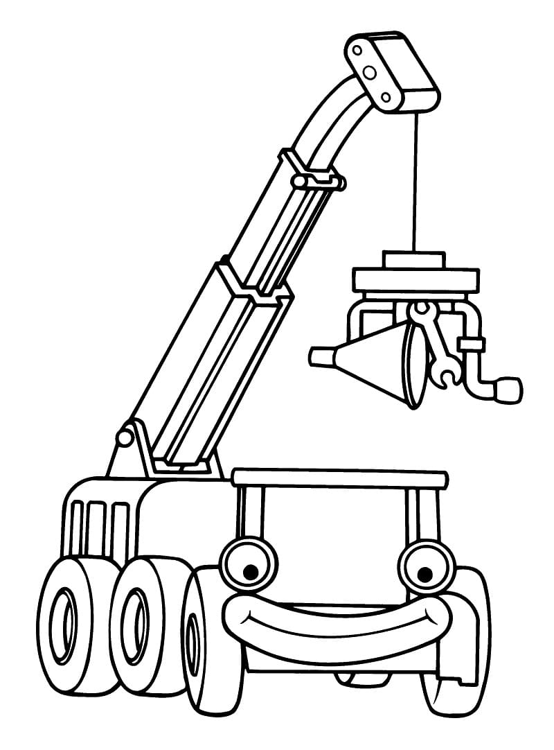 Bob Aggiustatutto Gratis per Bambini da colorare