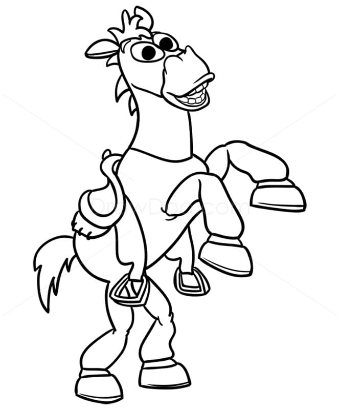 Bullseye Toy Story da colorare