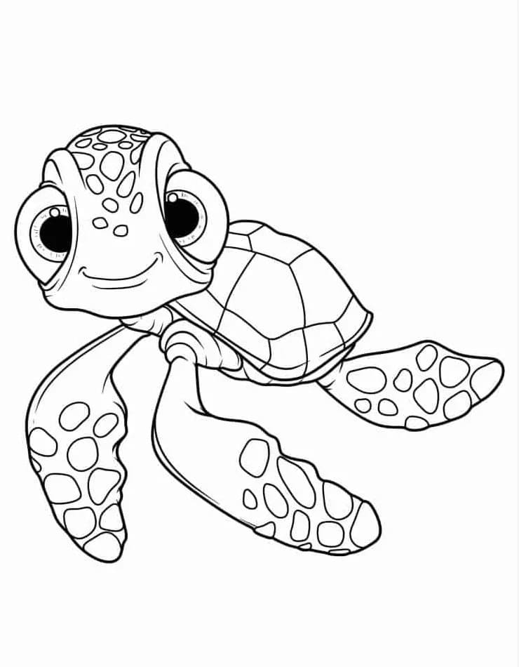 Cartoon Alla ricerca di Nemo da colorare
