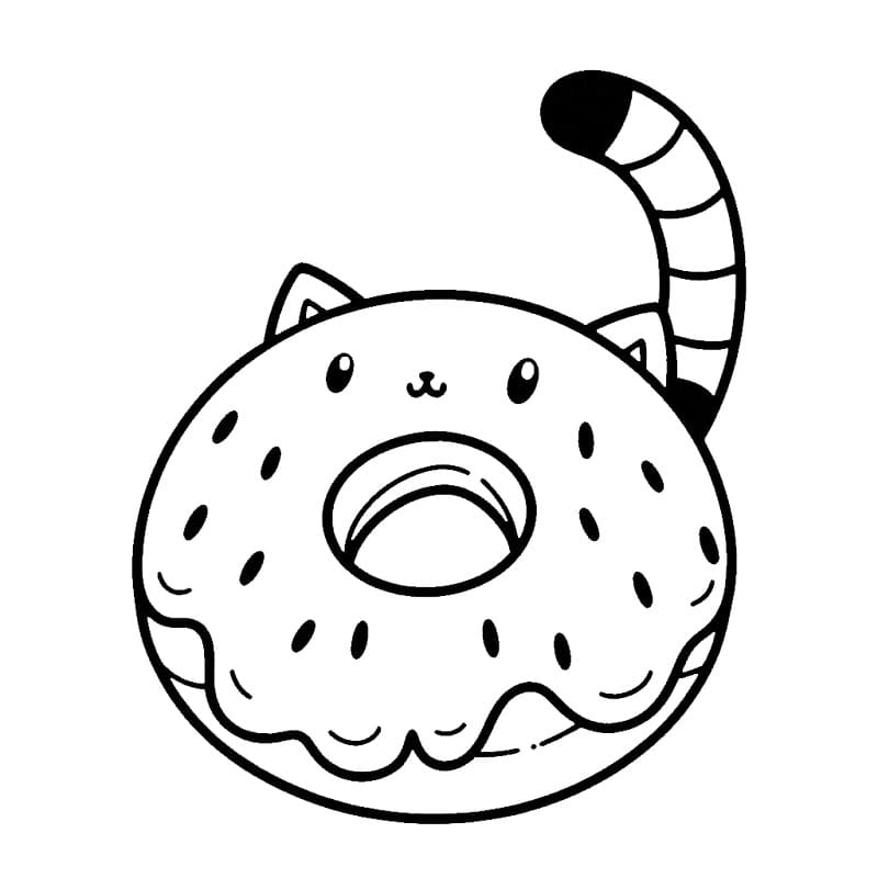 Ciambella Gustoso da colorare