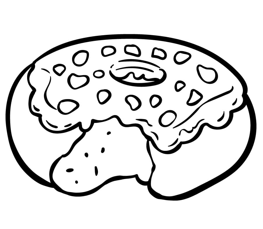 Ciambella Tenerissimo da colorare