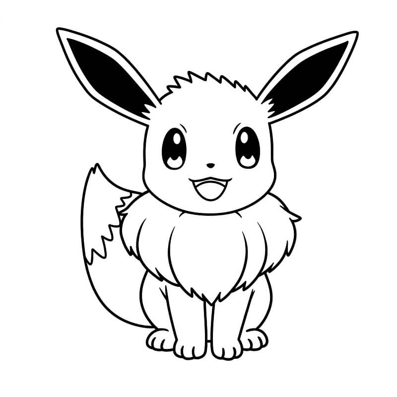 Eevee da colorare