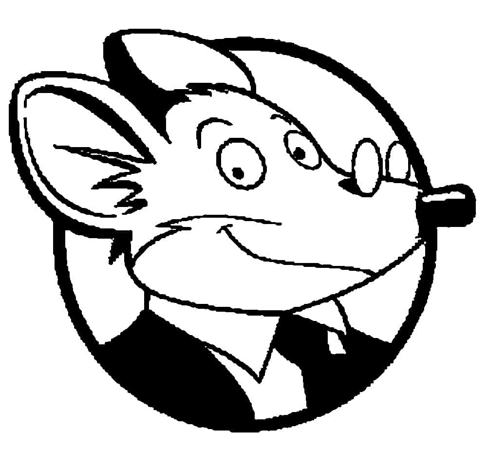 Geronimo Stilton Stampabile da colorare