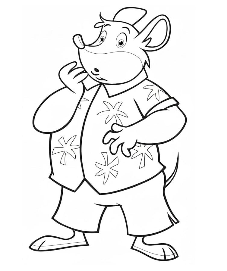 Geronimo Stilton Straordinario da colorare