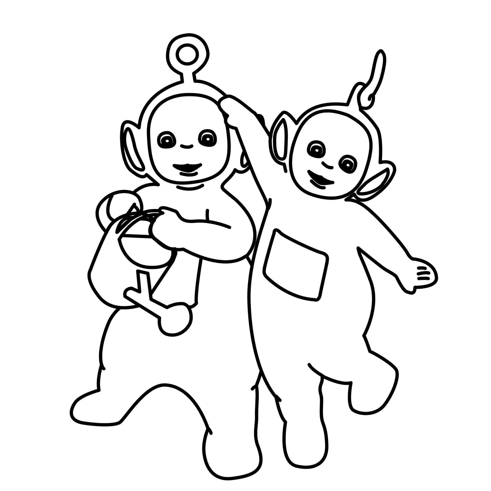 Gratis Immagine Teletubbies da colorare