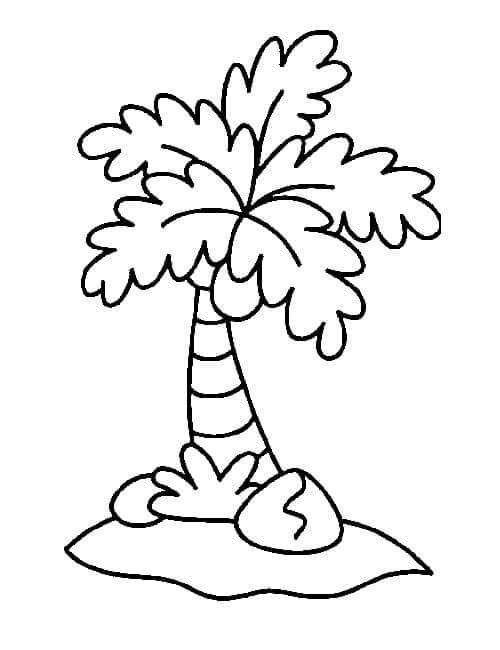 Gratis Isola Stampabile da colorare