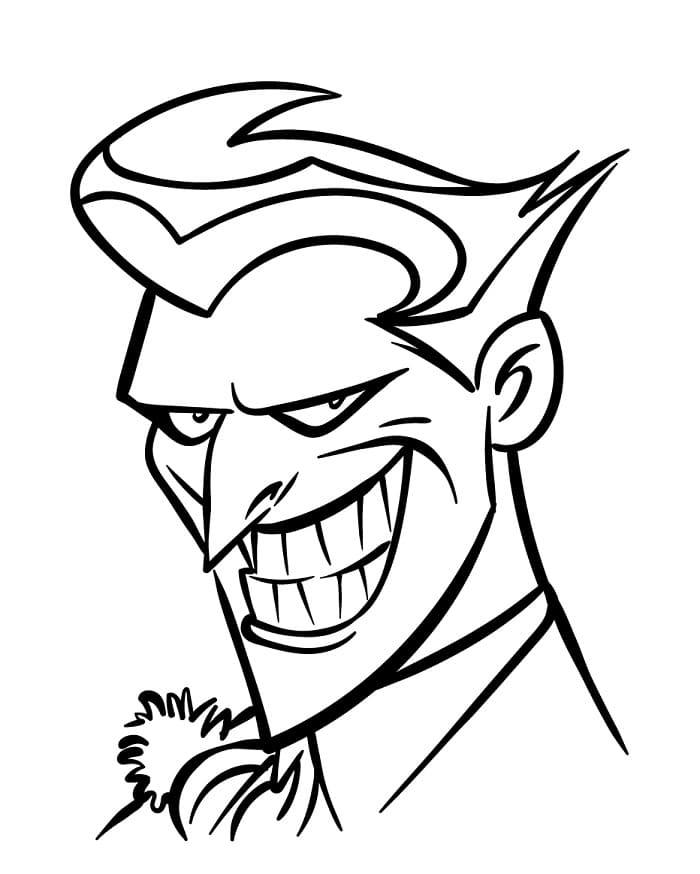 Gratis Joker Stampabile da colorare