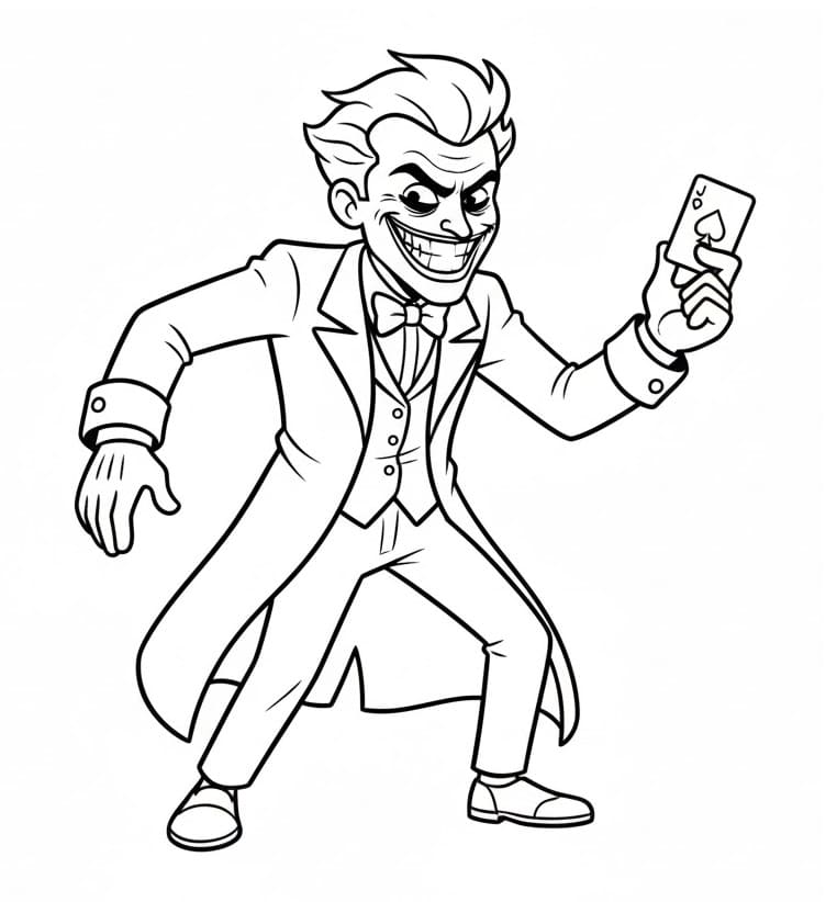Joker da colorare