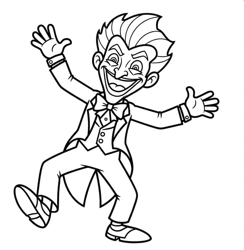 Gratis Joker per Bimbi da colorare