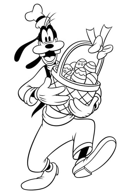 Gratis Pippo da Stampare da colorare