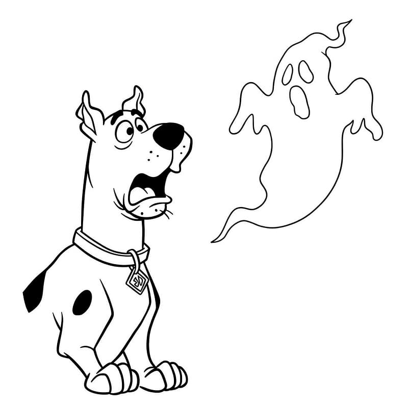 Gratis Scooby Doo Stampabile da colorare