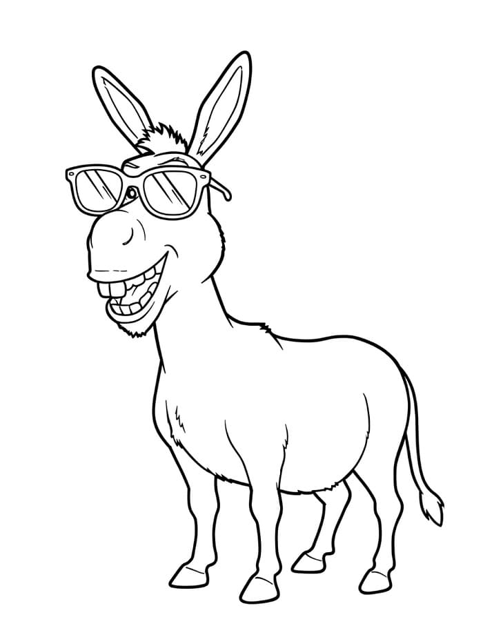 Gratis Shrek per Bimbi da colorare