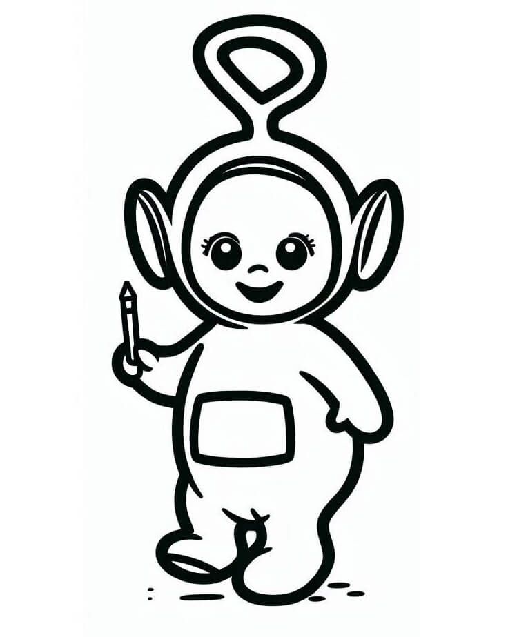 Gratis Teletubbies Stampabili da colorare