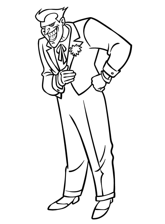 Joker per Bimbi da colorare