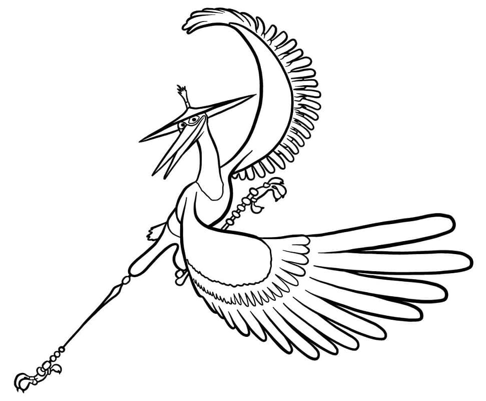 Kung Fu Panda (2) da colorare