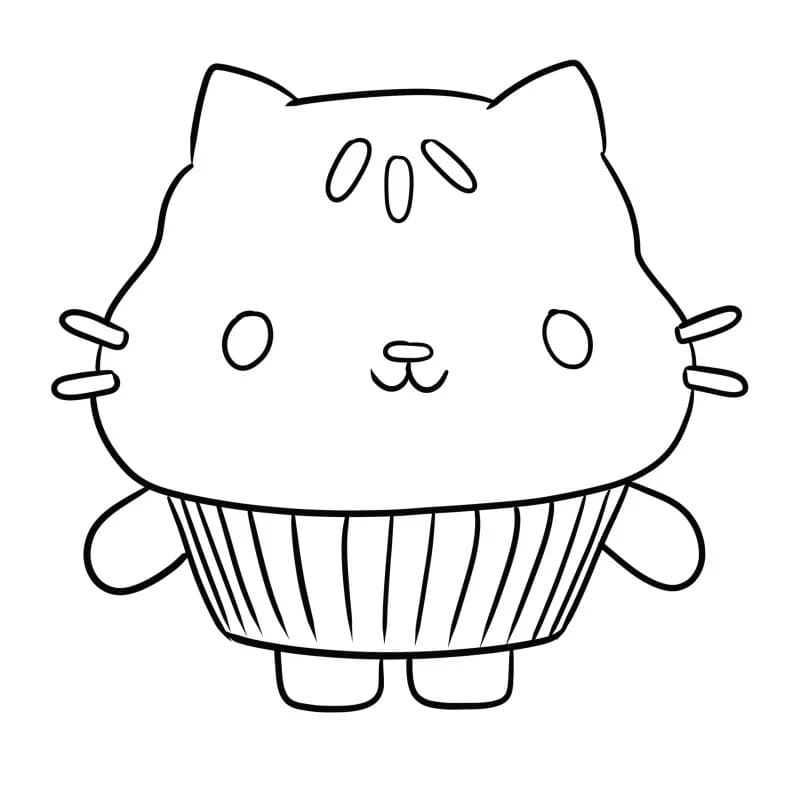 La casa delle bambole di Gabby (2) da colorare