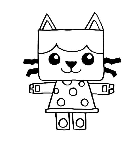 La casa delle bambole di Gabby (23) da colorare