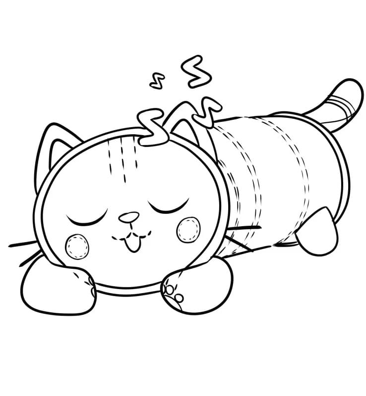 La casa delle bambole di Gabby (3) da colorare