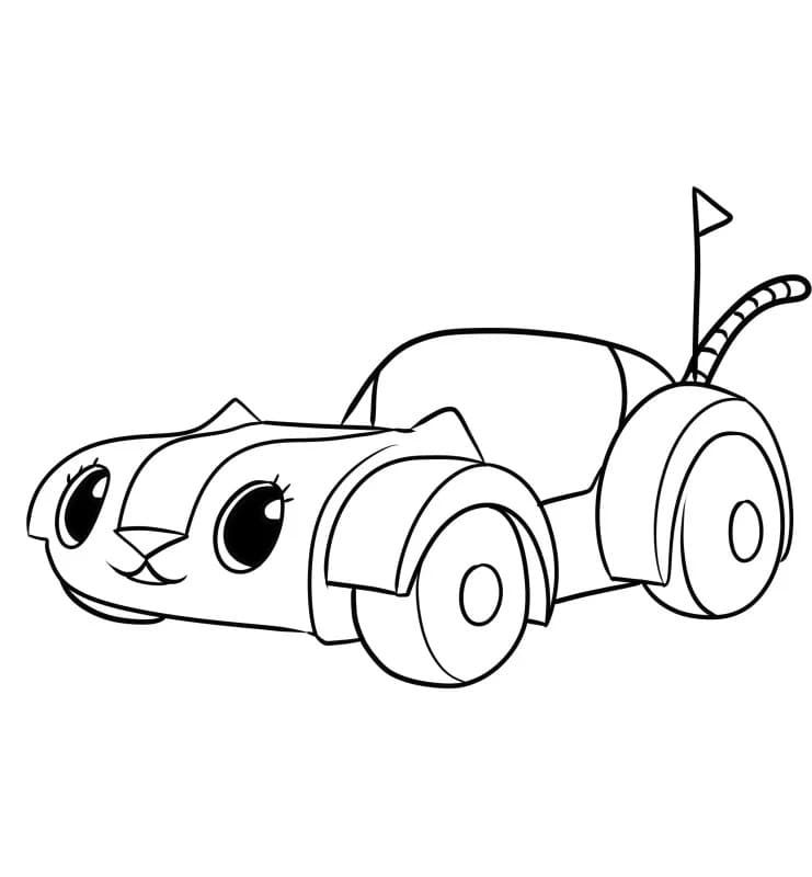 La casa delle bambole di Gabby (32) da colorare