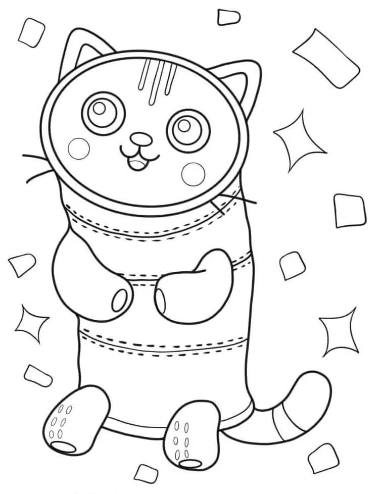 La casa delle bambole di Gabby (39) da colorare