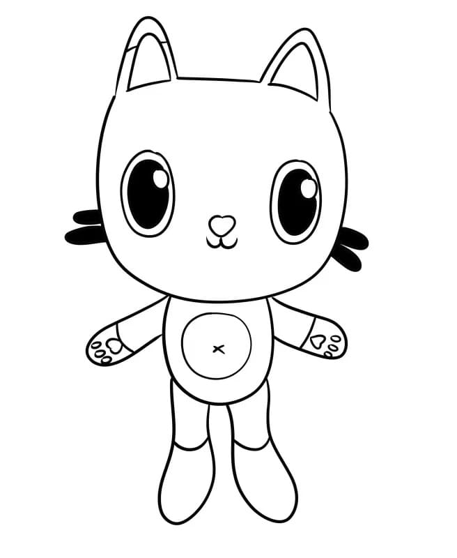 La casa delle bambole di Gabby (41) da colorare