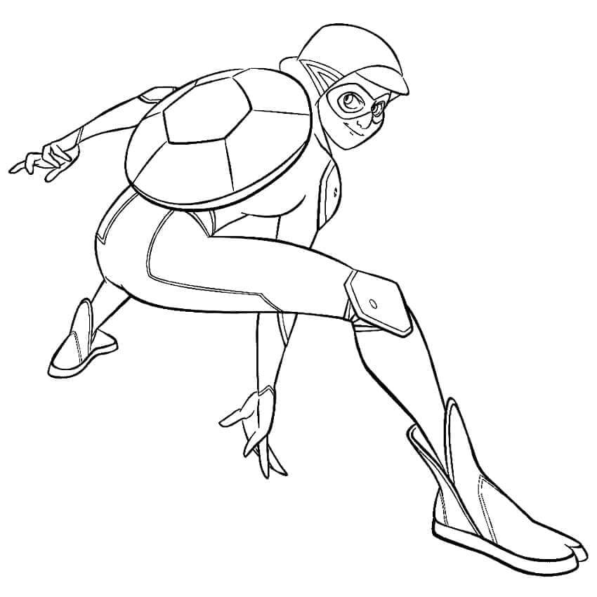 Ladybug e Chat Noir da colorare