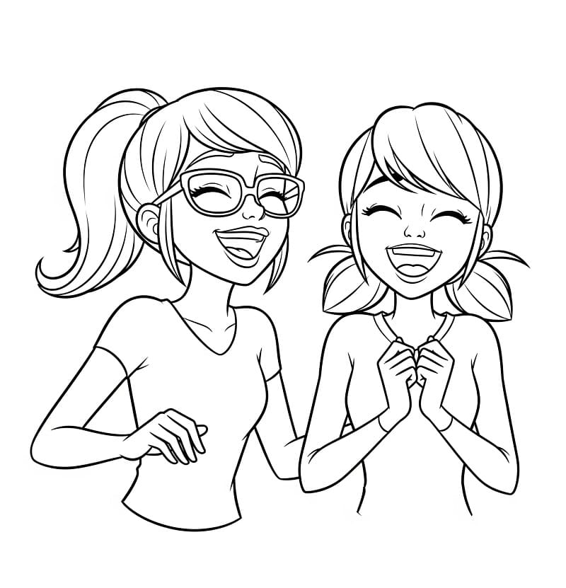 Miraculous Cartone da colorare