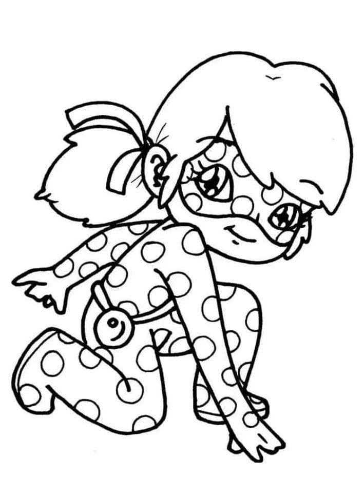 Miraculous Gratis per Bambini da colorare