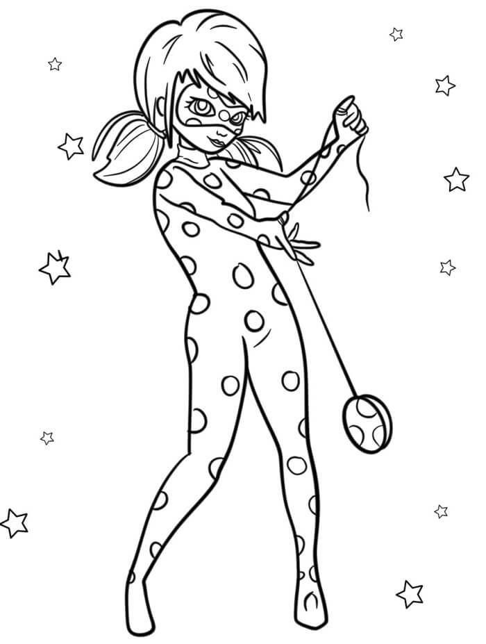 Miraculous Ladybug (10) da colorare