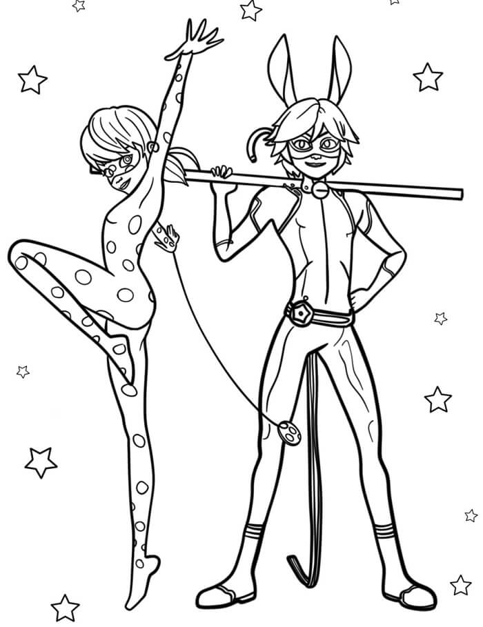 Miraculous Ladybug (3) da colorare
