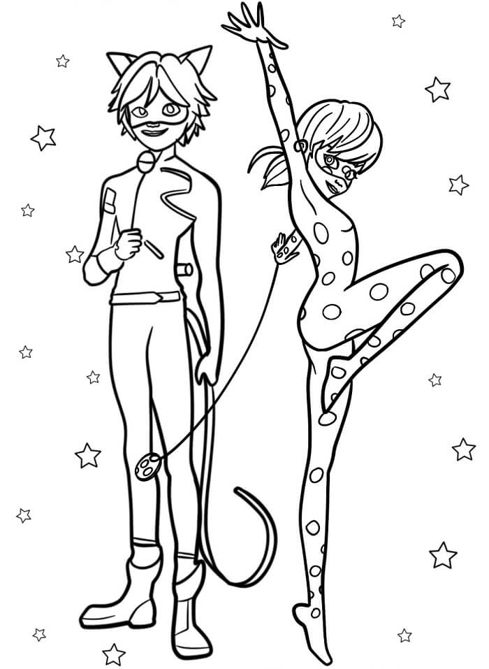 Miraculous Ladybug (5) da colorare