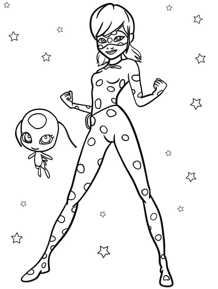 Miraculous Ladybug (6) da colorare