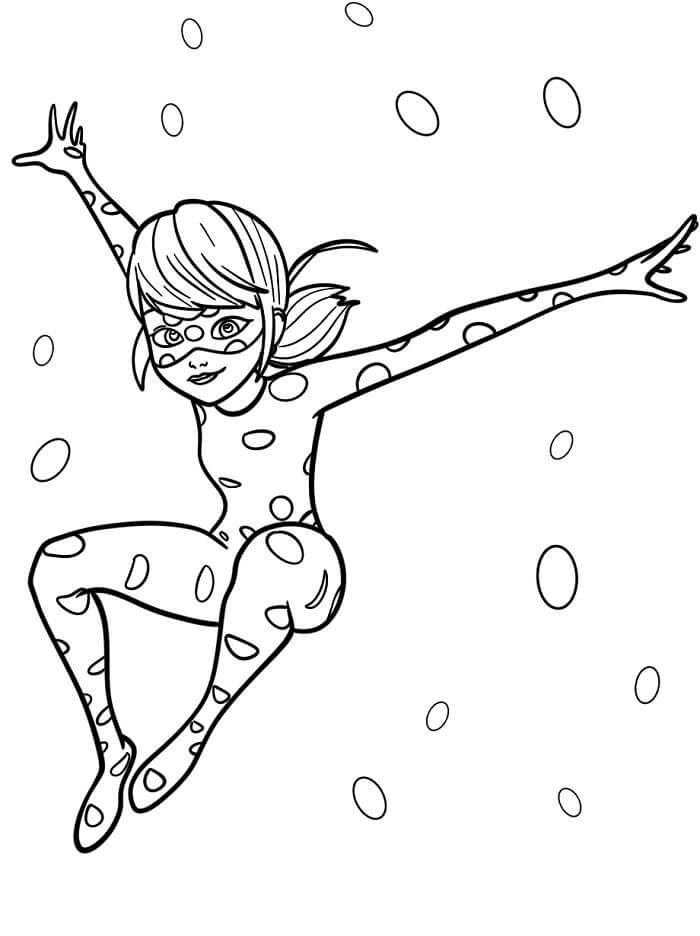 Miraculous Ladybug (8) da colorare