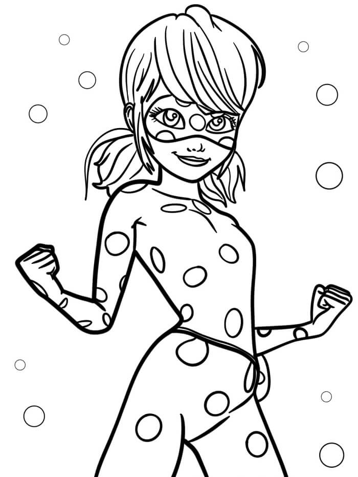 Miraculous Ladybug (9) da colorare