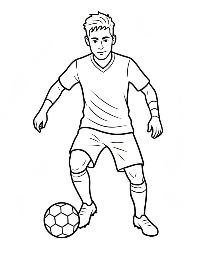Neymar Incredibile da colorare