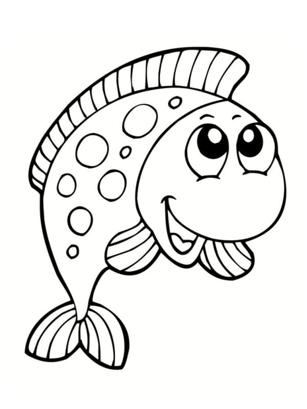 Pesce (4) da colorare