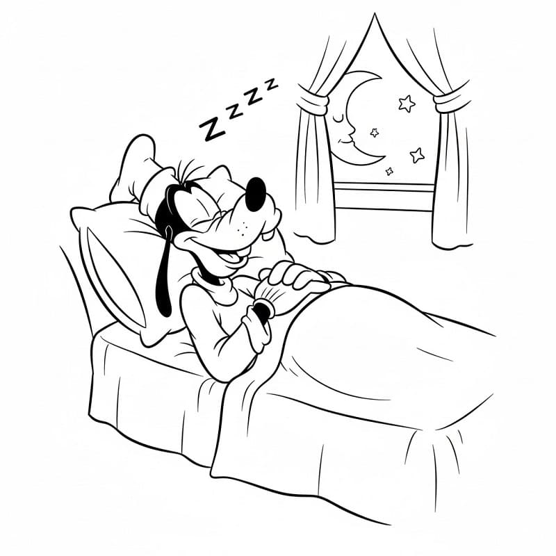 Pippo Buffo da colorare