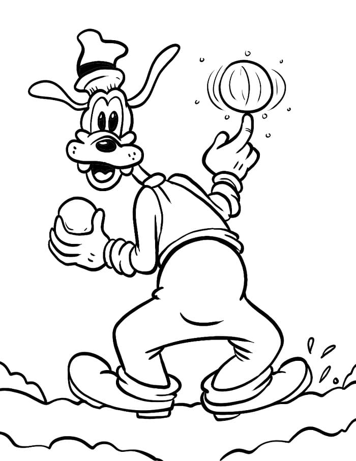 Pippo Carino da colorare