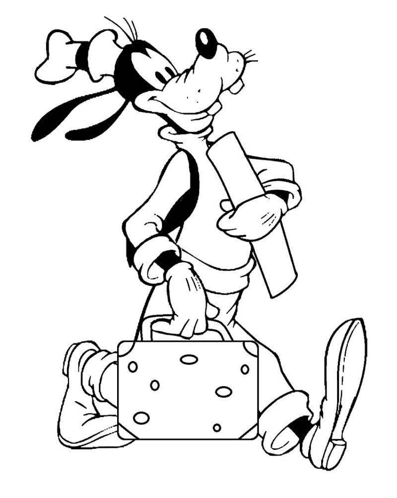 Pippo Semplice da colorare