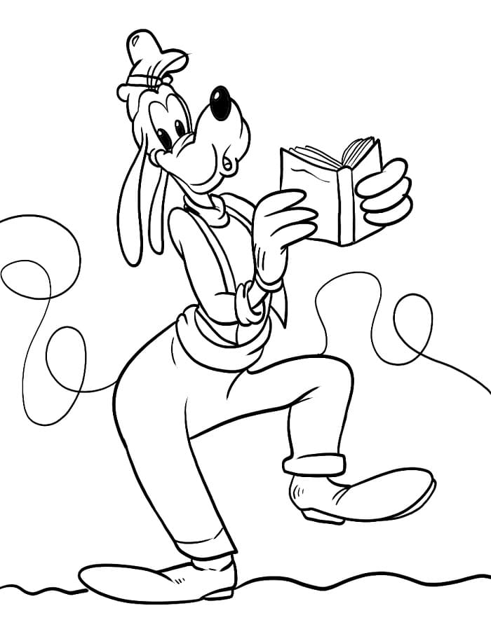 Pippo Tenerissimo da colorare