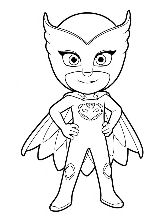 Pj Masks Incantevoli da colorare