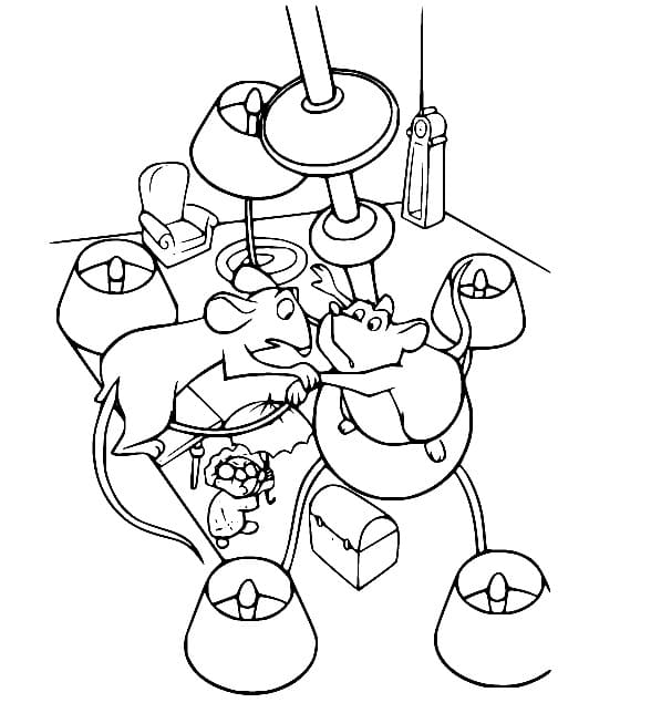 Ratatouille (9) da colorare
