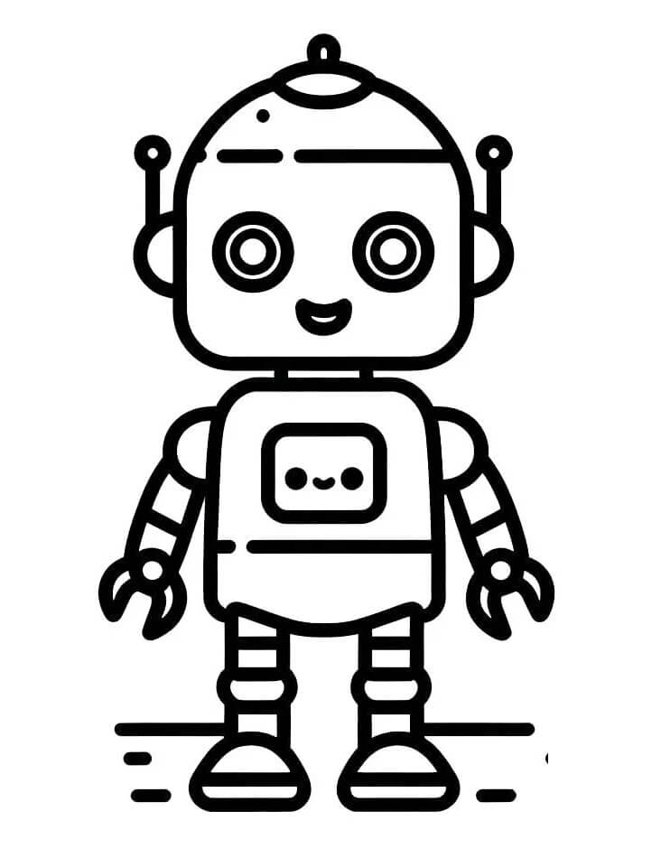 Robot (3) da colorare