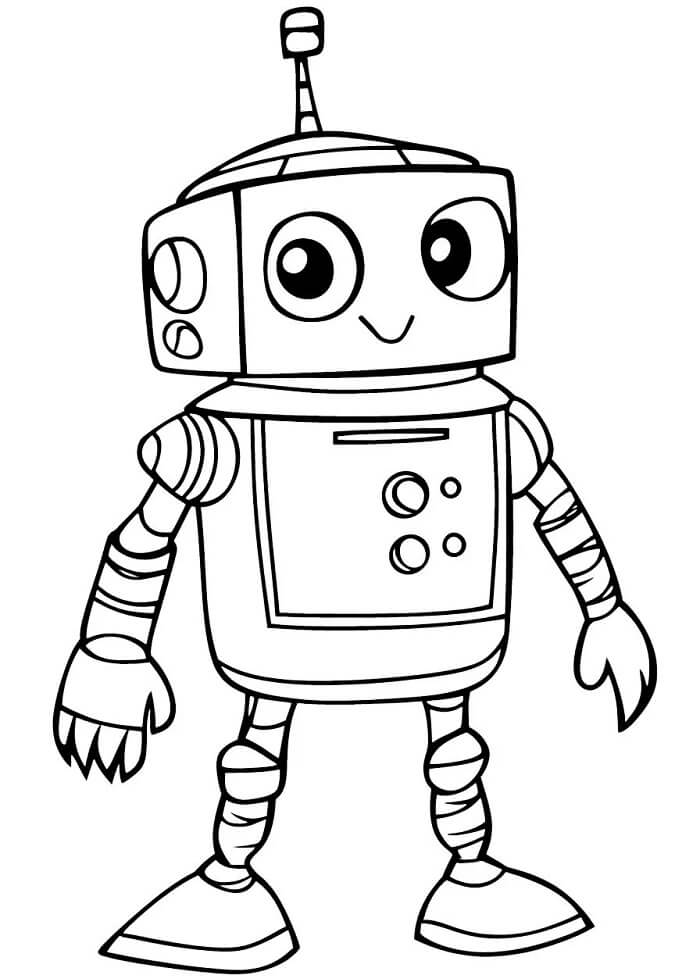 Robot (5) da colorare