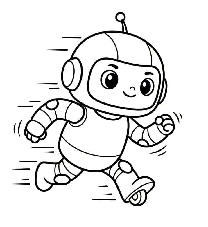 Robot Base da colorare